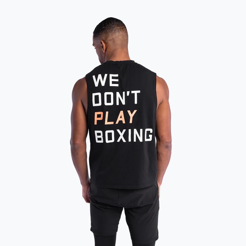 Men's T-shirt BOXRAW We Don't Play Boxing Muscle Tank black 3