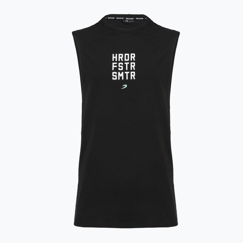Men's T-shirt Boxraw HRDR FSTR SMTR Muscle Tank Black 7