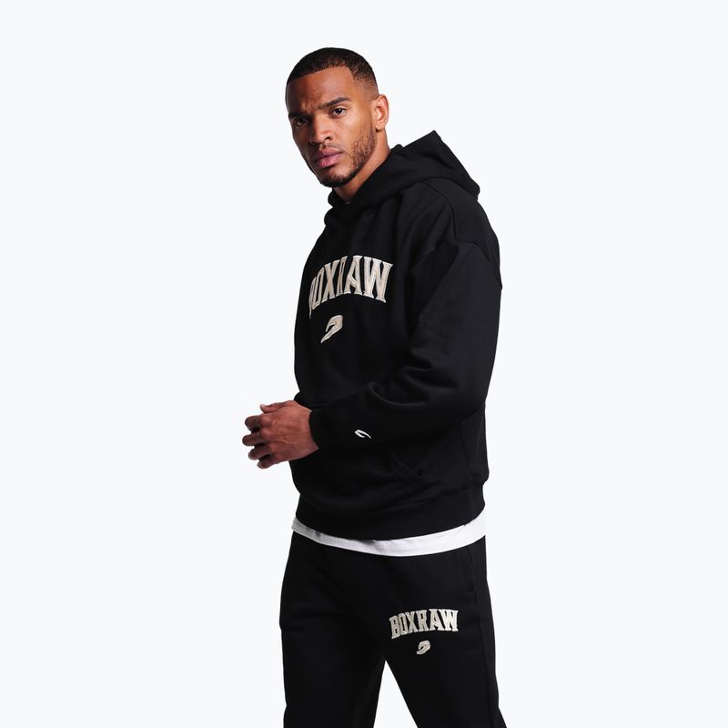 Men's sweatshirt BOXRAW East Street Hoodie black 4