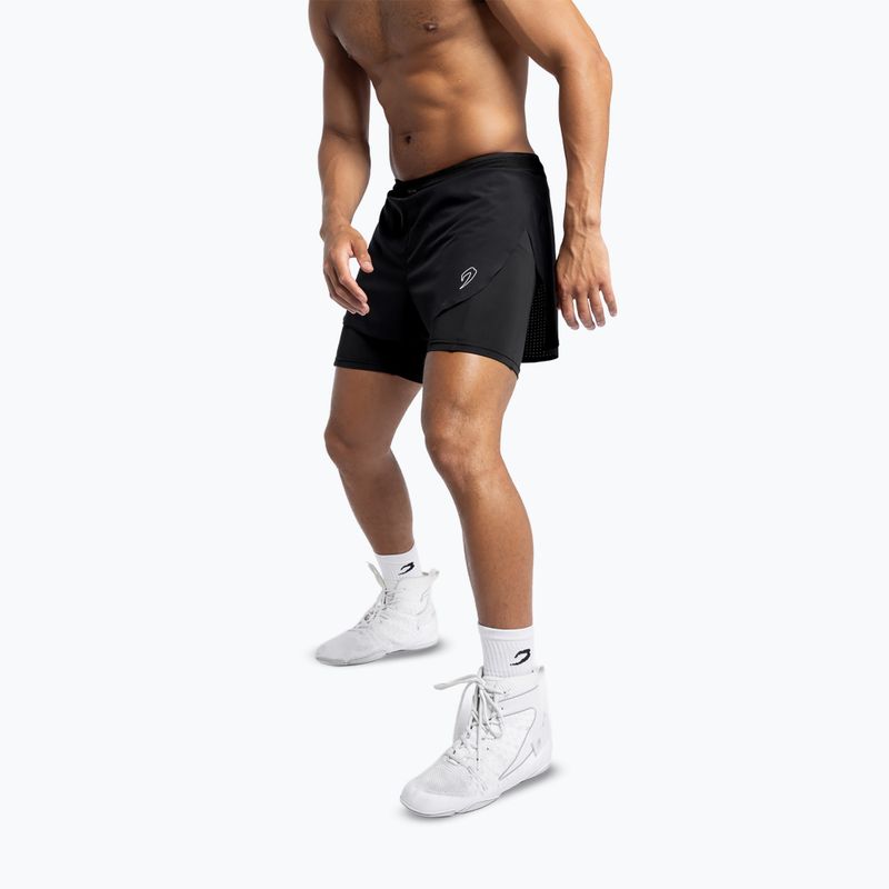 Training shorts BOXRAW Tunero 2-in-1 black 4