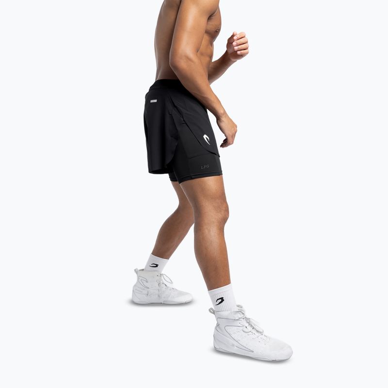 Training shorts BOXRAW Tunero 2-in-1 black 6