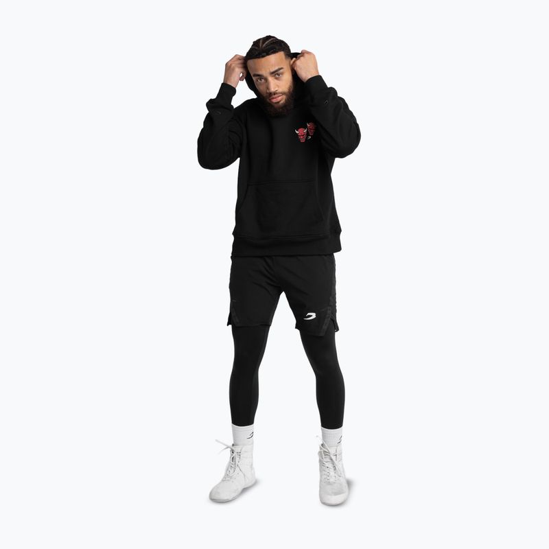 Men's sweatshirt BOXRAW Death Before Dishonor Oversized Hoodie black 4