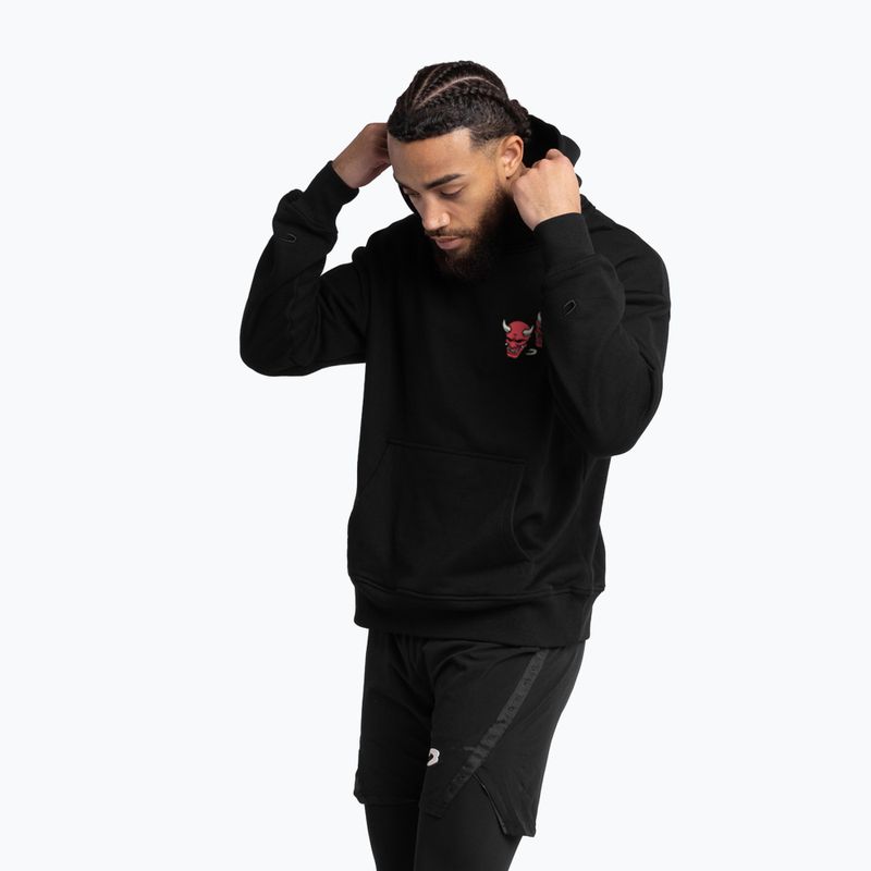 Men's sweatshirt BOXRAW Death Before Dishonor Oversized Hoodie black 6