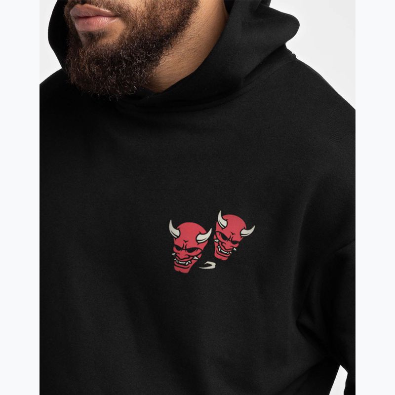 Men's sweatshirt BOXRAW Death Before Dishonor Oversized Hoodie black 7