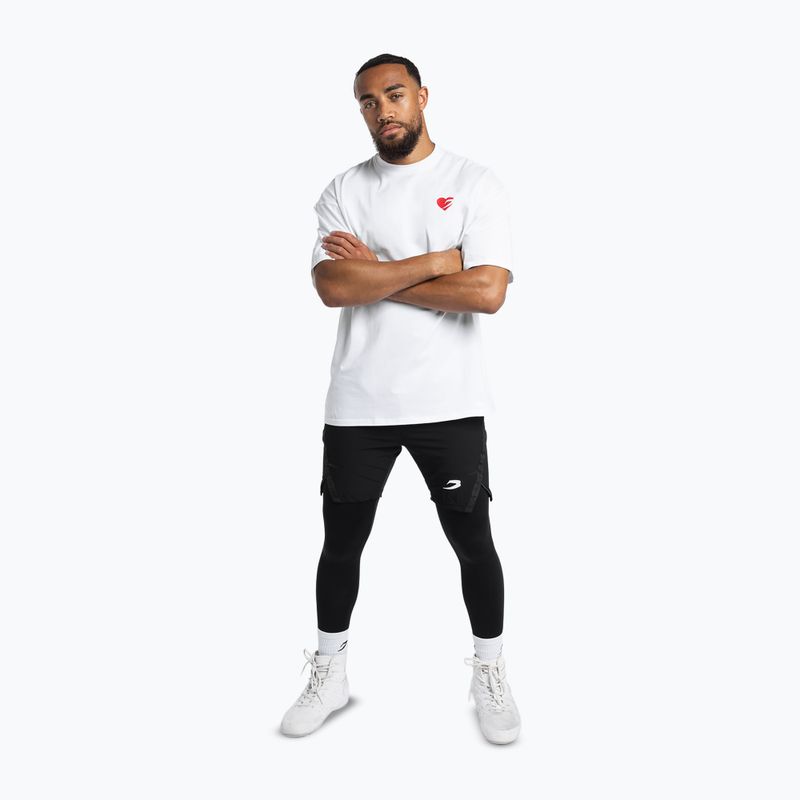 Men's T-shirt Boxraw Boxing is Love Oversized White 2