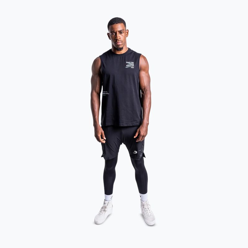 Men's T-shirt BOXRAW Make 'Em Miss Muscle black 2