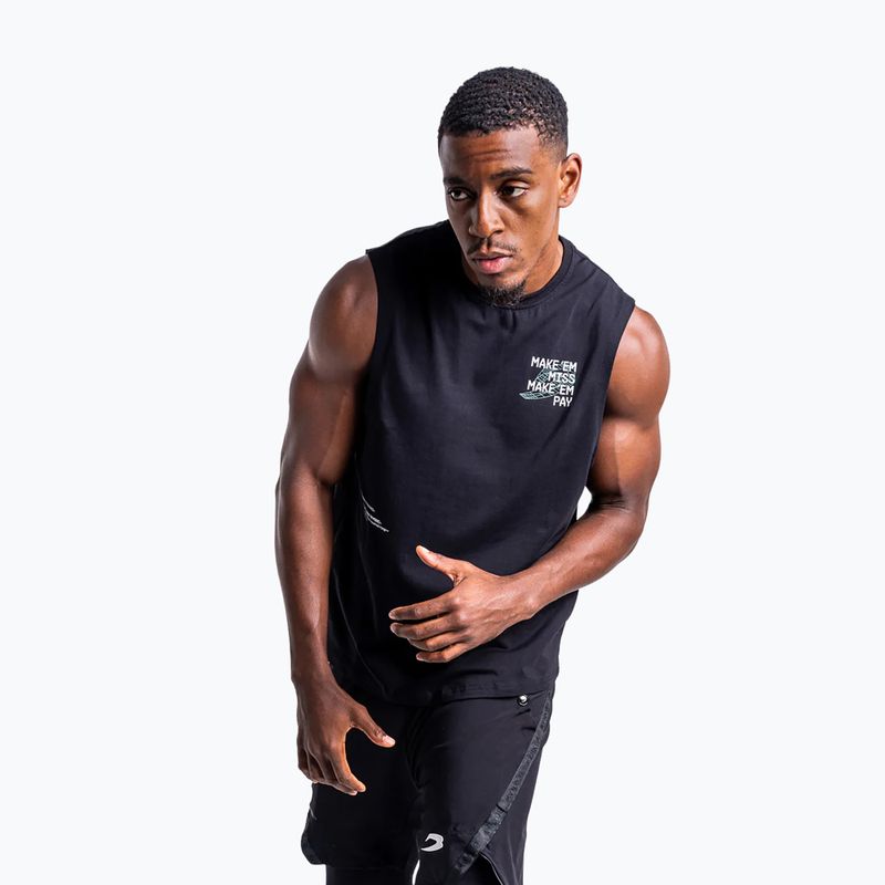 Men's T-shirt BOXRAW Make 'Em Miss Muscle black 5