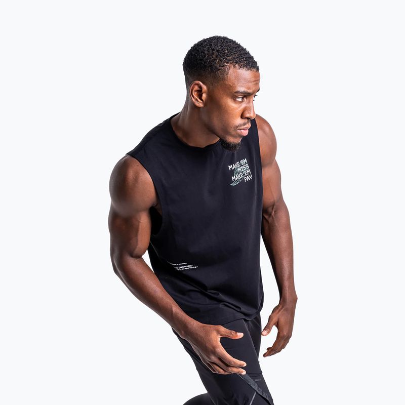 Men's T-shirt BOXRAW Make 'Em Miss Muscle black 6