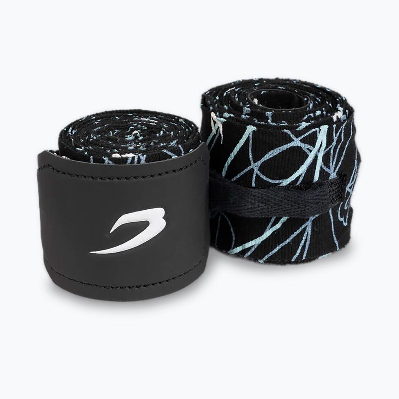 Boxing wraps BOXRAW Dyscyplined Thought Hand Wraps 450 cm black 2