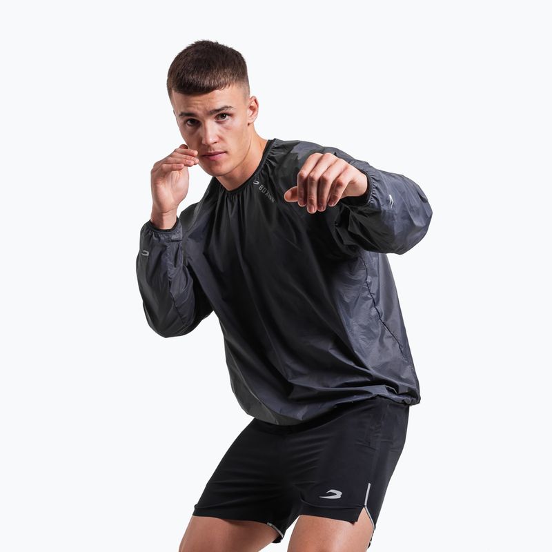 Men's sweatshirt Boxraw Genaro Sweatshirt charcoal 8