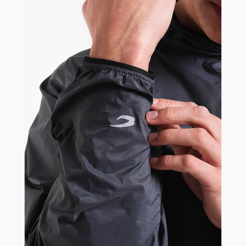 Men's wind jacket Boxraw Genaro Oversized Windbreaker Hoodie charcoal 9