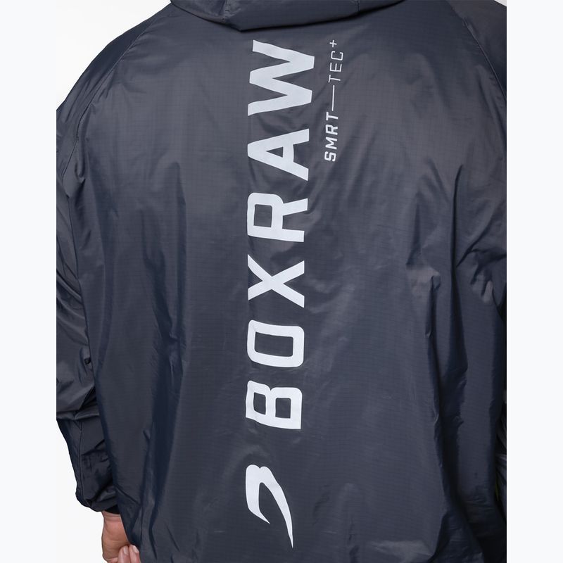 Men's sweatshirt BOXRAW Genaro Oversized Windbreaker Hoodie charcoal 10