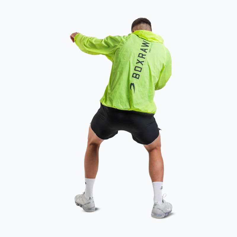 Men's sweatshirt BOXRAW Genaro Oversized Windbreaker Hoodie charcoal 2