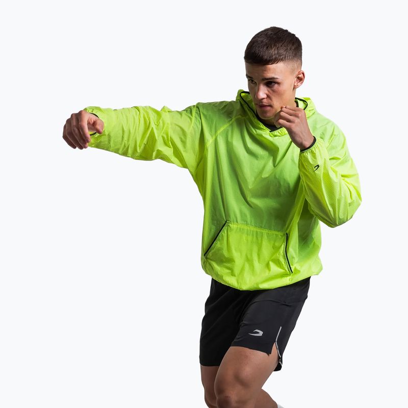 Men's sweatshirt BOXRAW Genaro Oversized Windbreaker Hoodie charcoal 4