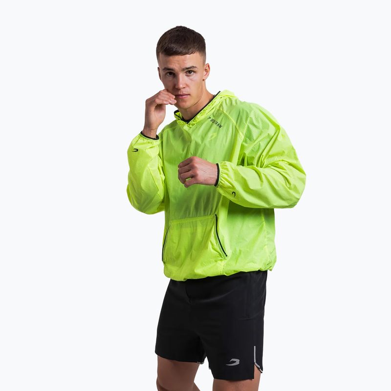 Men's sweatshirt BOXRAW Genaro Oversized Windbreaker Hoodie charcoal 5