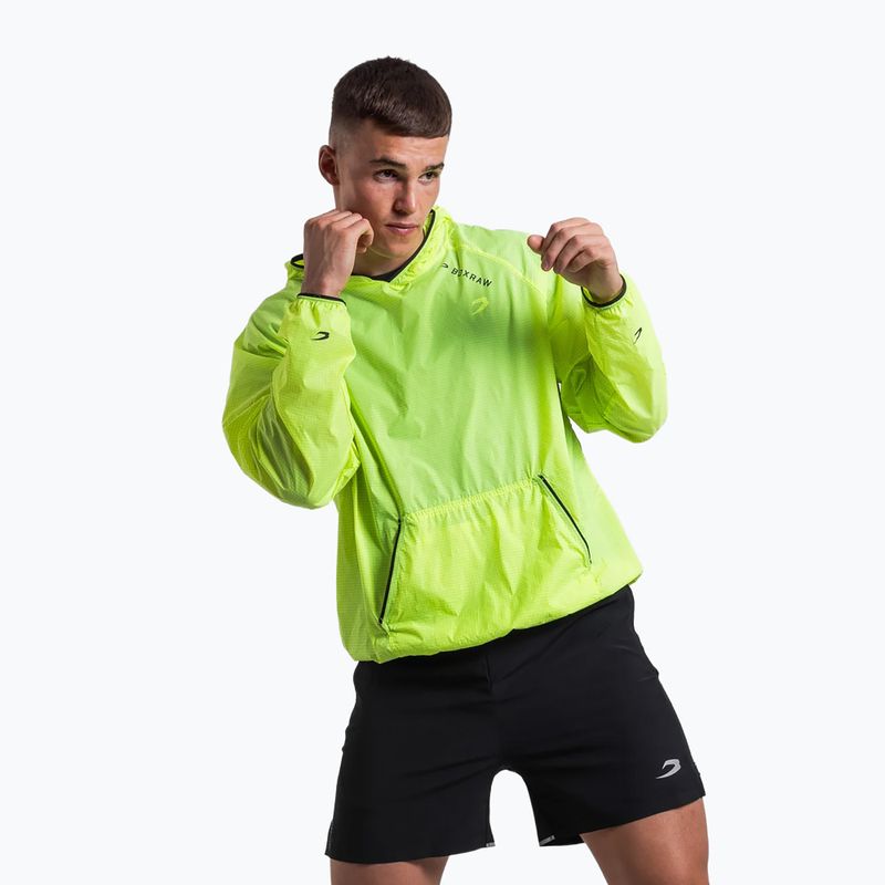 Men's sweatshirt BOXRAW Genaro Oversized Windbreaker Hoodie charcoal 6