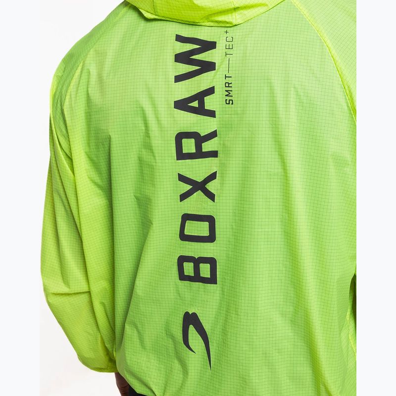 Men's sweatshirt BOXRAW Genaro Oversized Windbreaker Hoodie charcoal 10