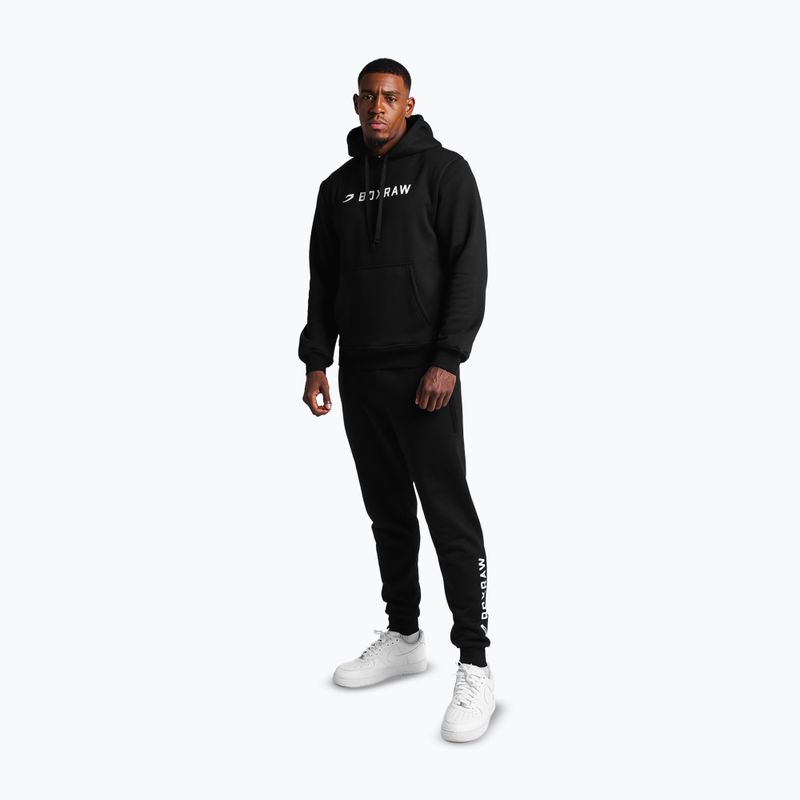 Men's sweatshirt BOXRAW A.B.C. Hoodie black 2