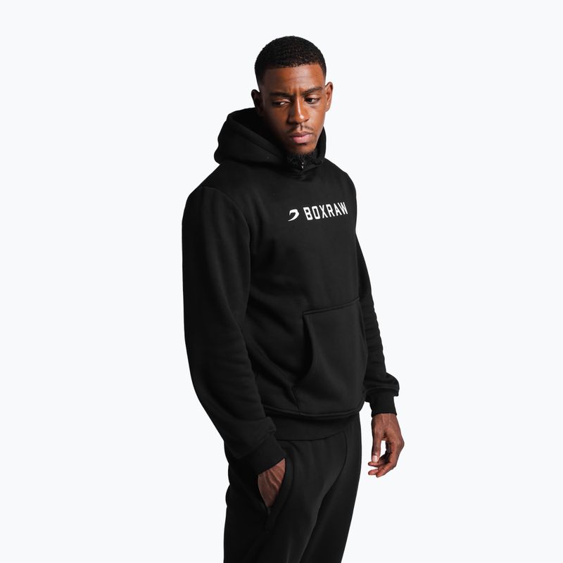 Men's sweatshirt BOXRAW A.B.C. Hoodie black 5