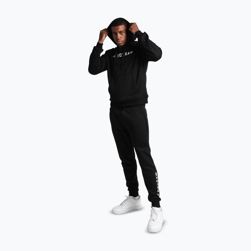Men's sweatshirt BOXRAW A.B.C. Hoodie black 6