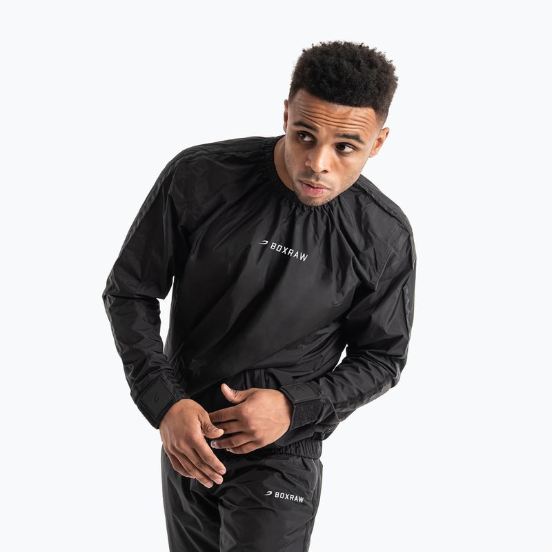 Men's coverall BOXRAW Hagler Sauna Suit 2.0 black 3