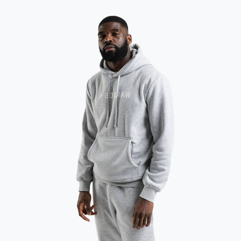 Men's sweatshirt Boxraw A.B.C. Hoodie grey 5