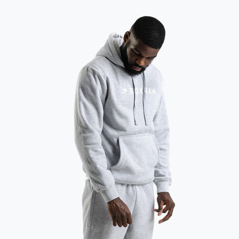 Men's sweatshirt Boxraw A.B.C. Hoodie grey 6