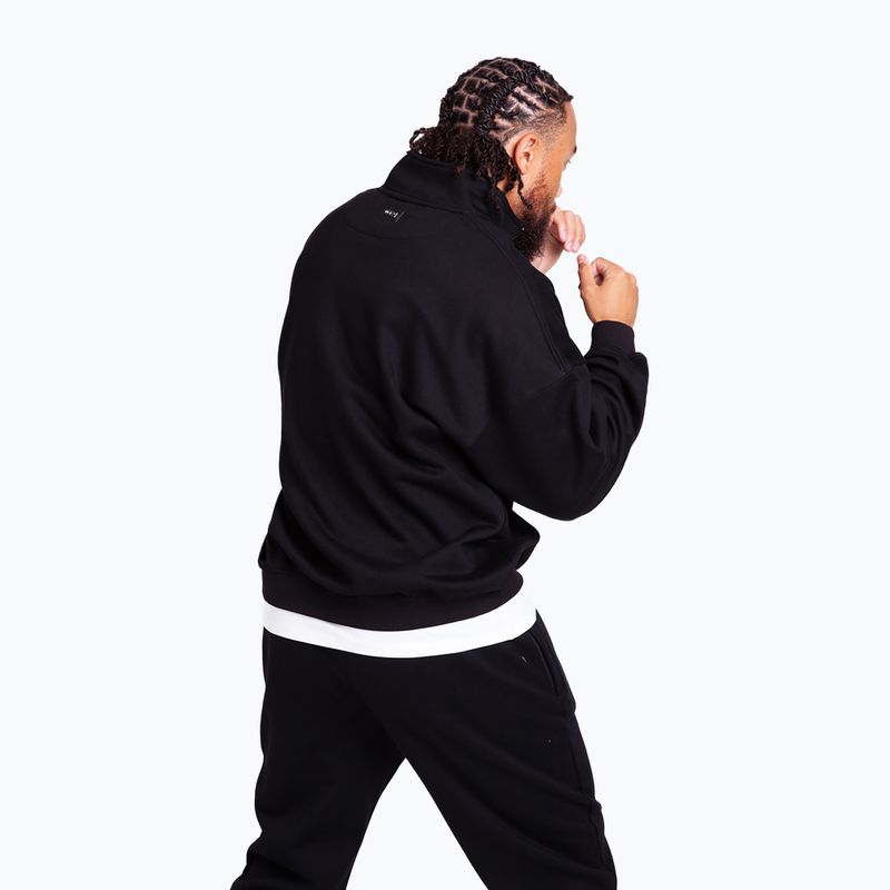 Men's sweatshirt BOXRAW East Street 1/4 Zip black 3