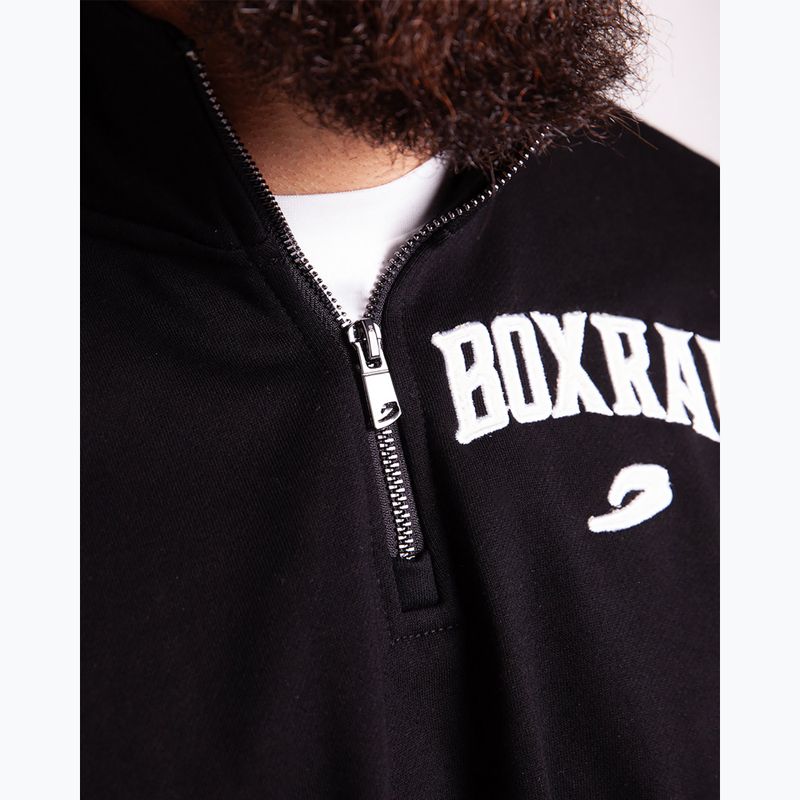 Men's sweatshirt BOXRAW East Street 1/4 Zip black 7