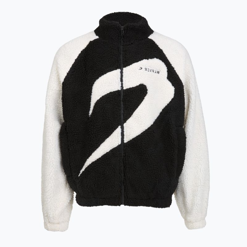Men's jacket Boxraw Walker Sherpa black/cream 12