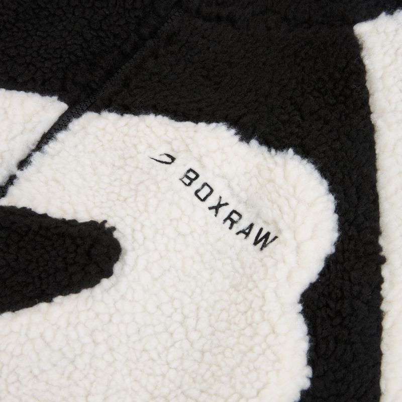 Men's jacket Boxraw Walker Sherpa black/cream 14