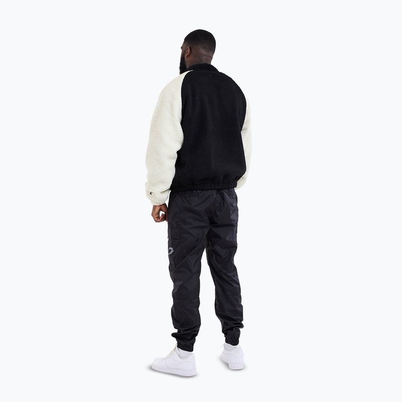 Men's jacket Boxraw Walker Sherpa black/cream 3