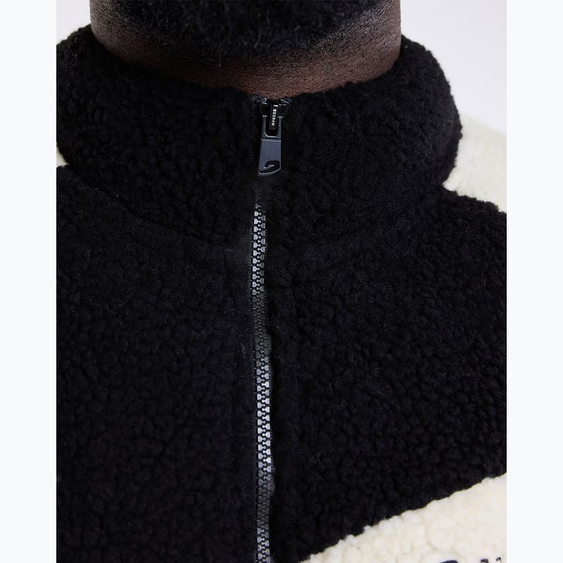Men's jacket Boxraw Walker Sherpa black/cream 8