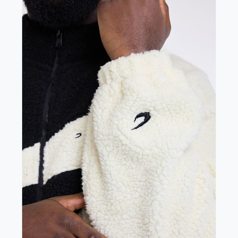 Men's jacket Boxraw Walker Sherpa black/cream 10