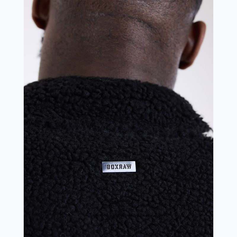 Men's jacket Boxraw Walker Sherpa black/cream 11