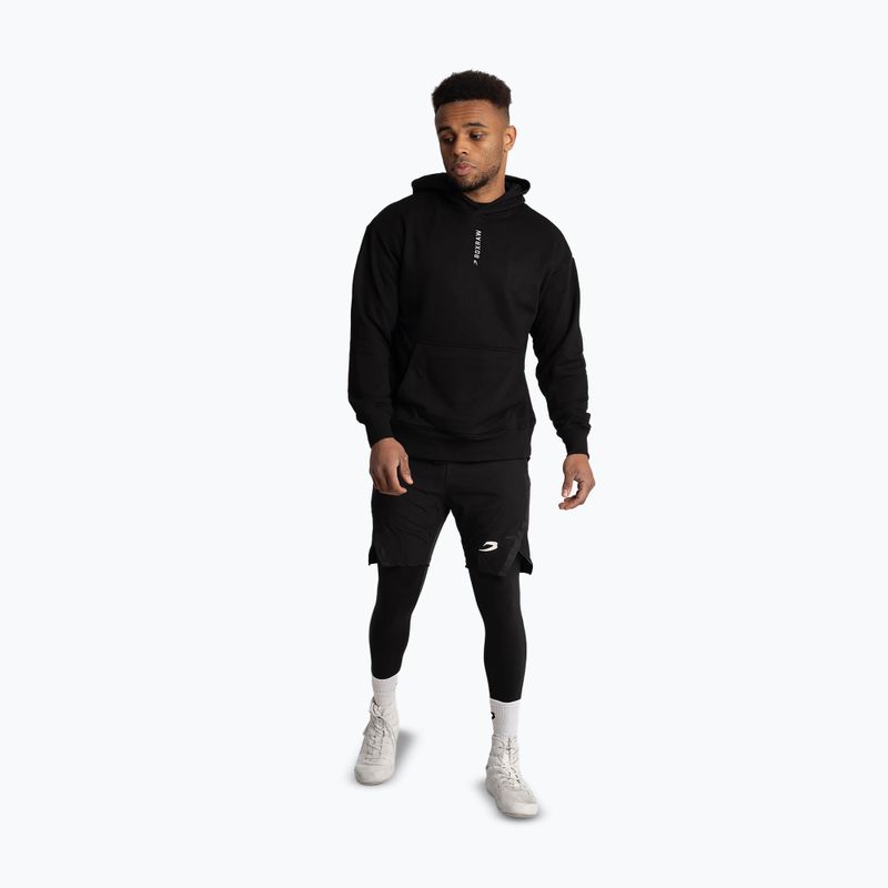 Men's sweatshirt Boxraw Strike Oversized Hoodie black 2