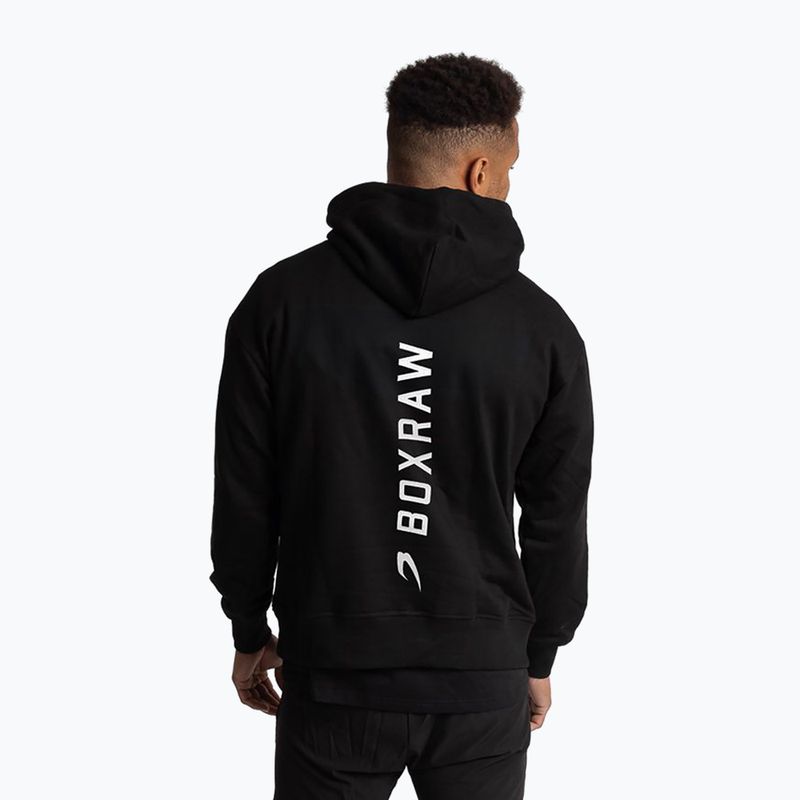 Men's sweatshirt Boxraw Strike Oversized Hoodie black 3