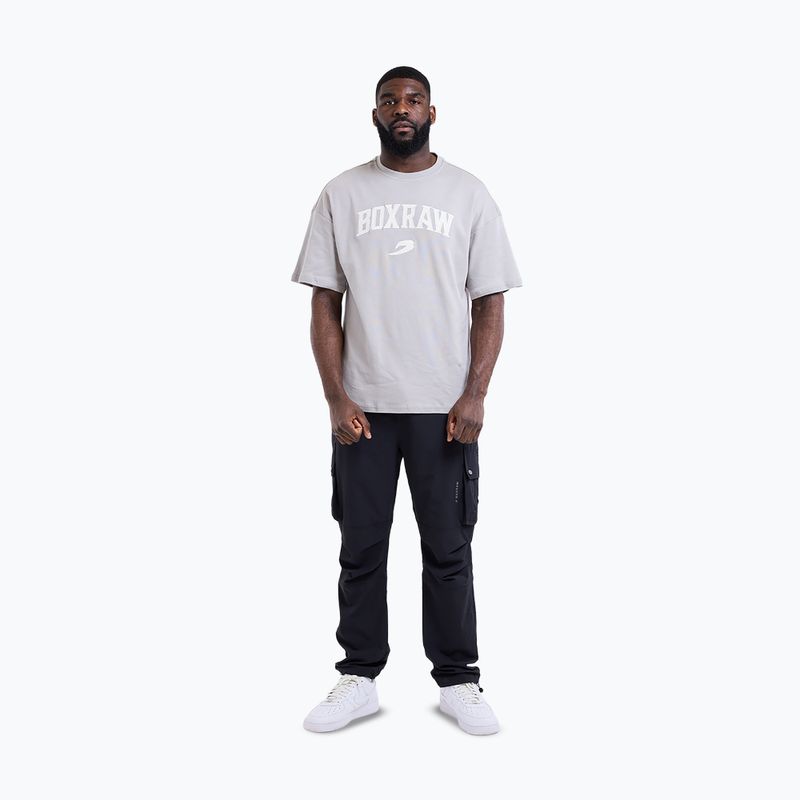 Men's T-shirt Boxraw East Street Oversized T-Shirt Grey 2