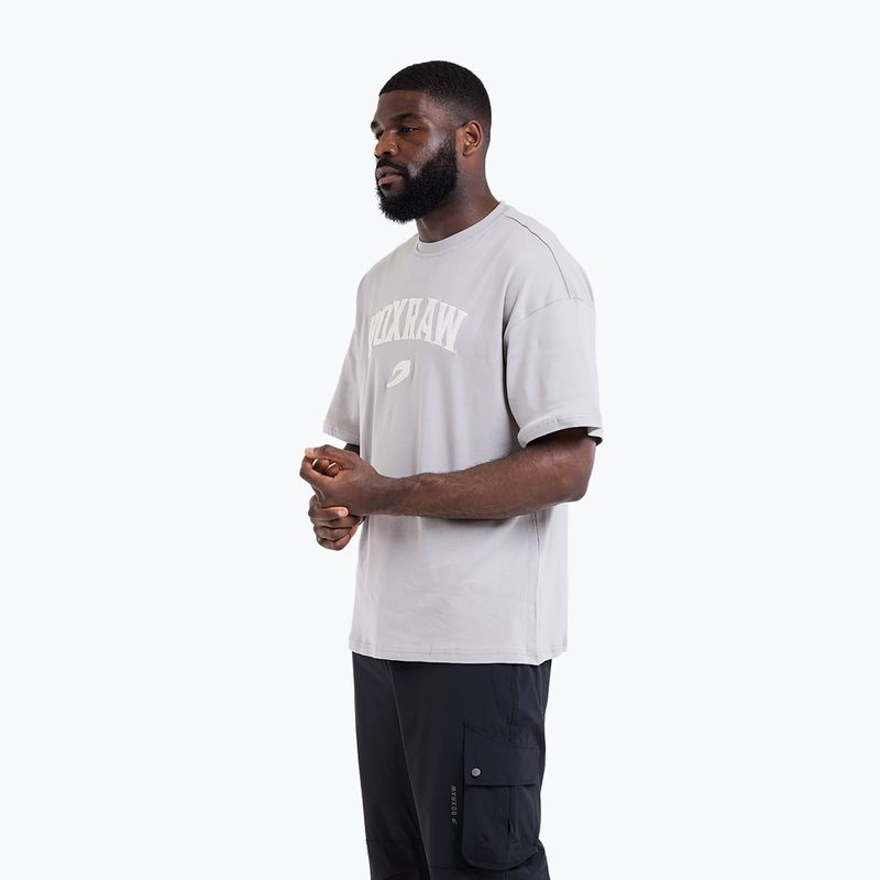 Men's T-shirt Boxraw East Street Oversized T-Shirt Grey 7