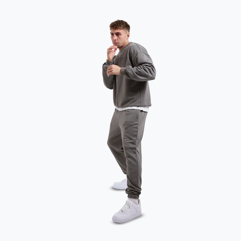 Men's sweatshirt Boxraw East Street Sweatshirt distressed grey 6