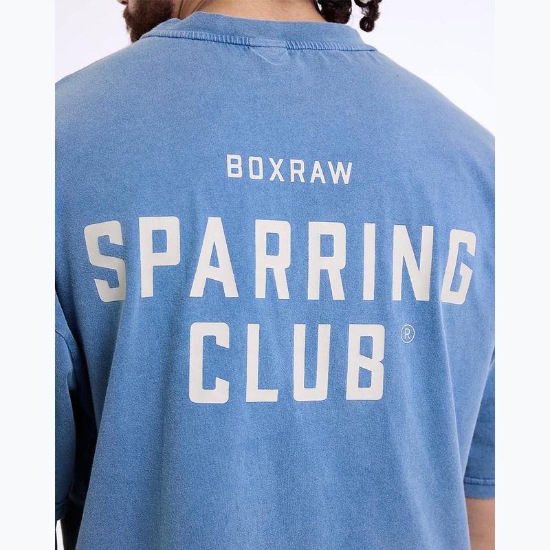 Men's T-shirt BOXRAW Sparring Club Oversized washed baby blue 9