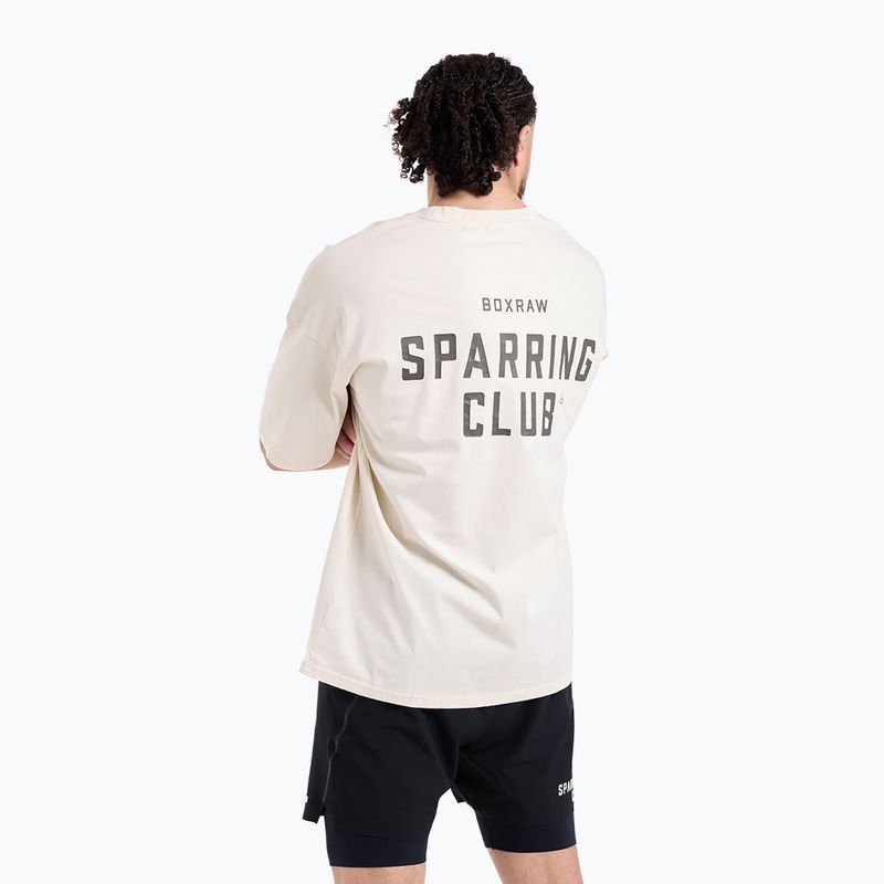Men's T-shirt BOXRAW Sparring Club Oversized washed beige 7