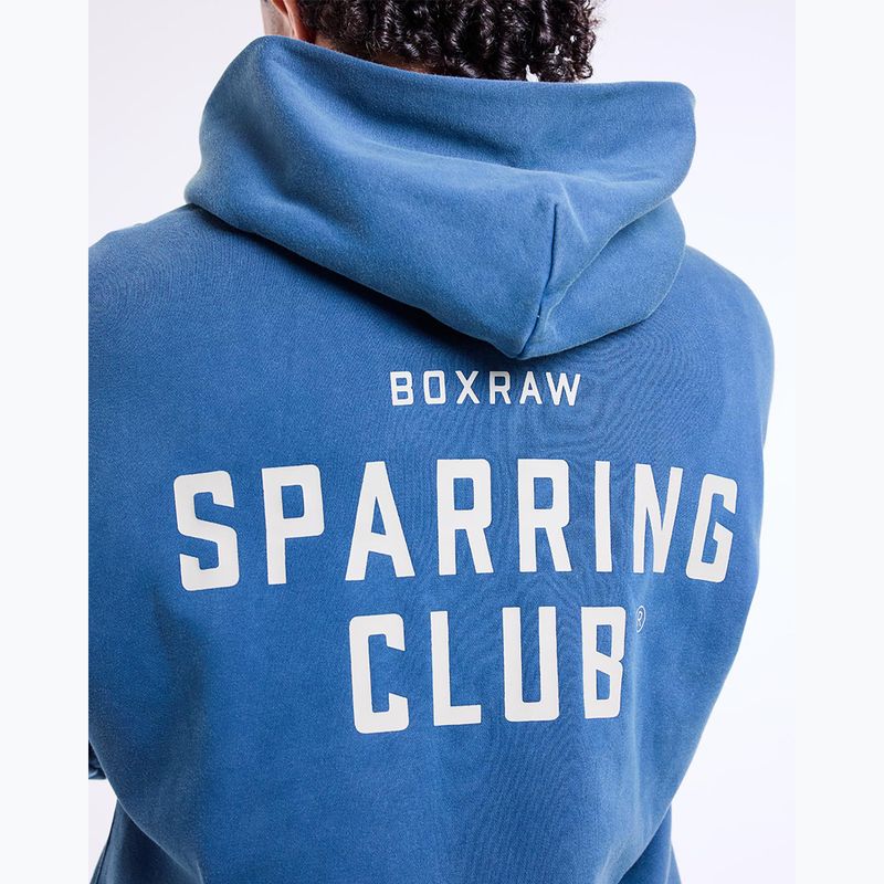 Men's sweatshirt BOXRAW Sparring Club Oversized Hoodie washed baby blue 9
