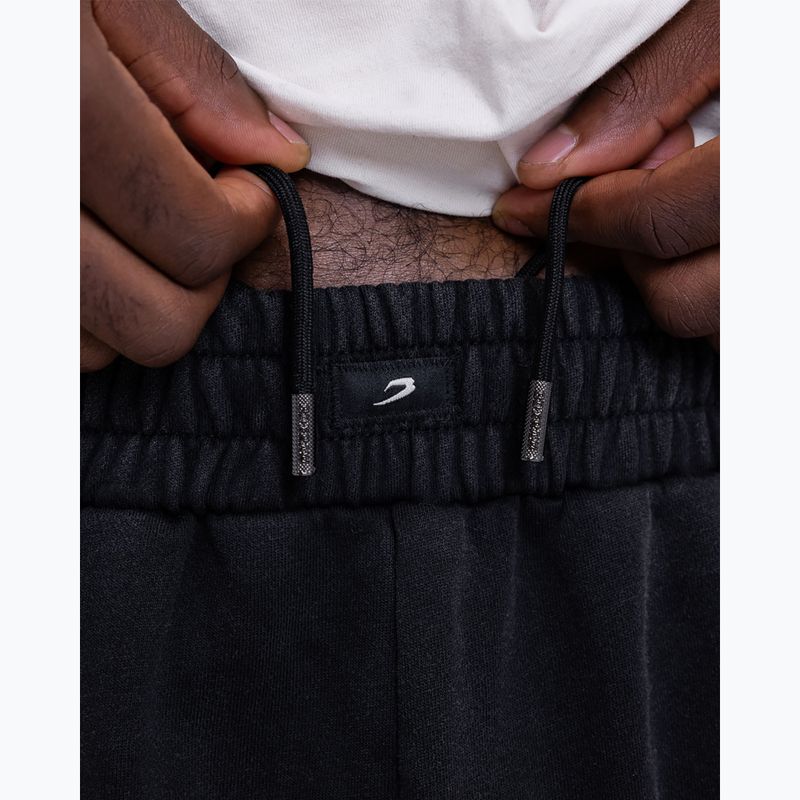Men's training shorts BOXRAW Sparring Club Sweat washed black 4