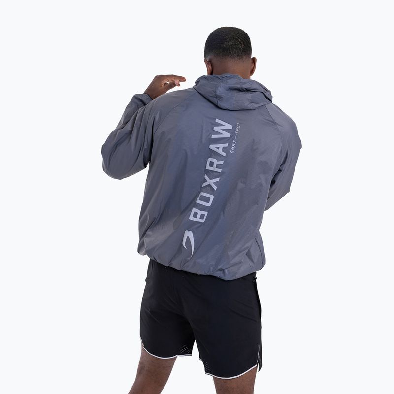 Men's jacket BOXRAW Genaro Zip Up Windbreaker charcoal 3