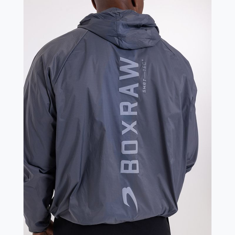 Men's jacket BOXRAW Genaro Zip Up Windbreaker charcoal 6