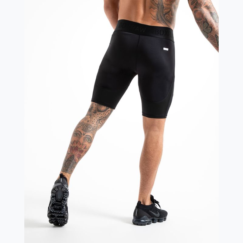 Men's training shorts BOXRAW Saddler Compression black 3