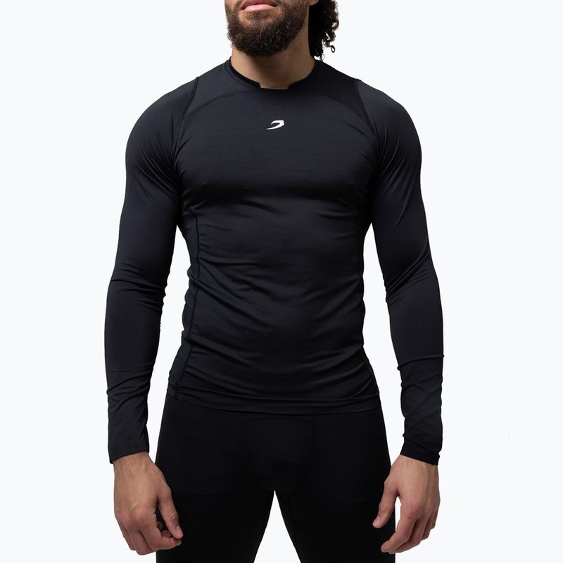 Men's longsleeve BOXRAW Saddler Compression black
