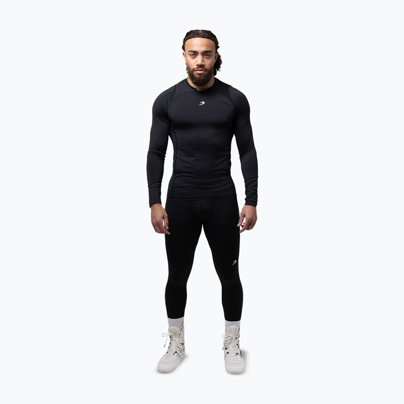 Men's longsleeve BOXRAW Saddler Compression black 2