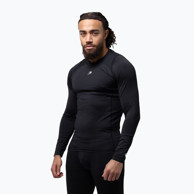 Men's longsleeve BOXRAW Saddler Compression black 4